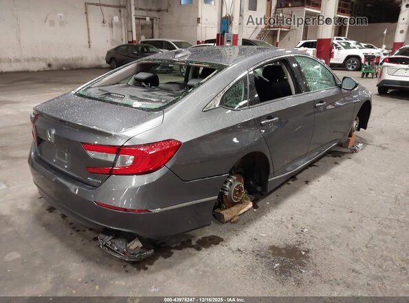 1HGCV3F44LA006670 2020 HONDA ACCORD HYBRID Серый Задняя правая четверть