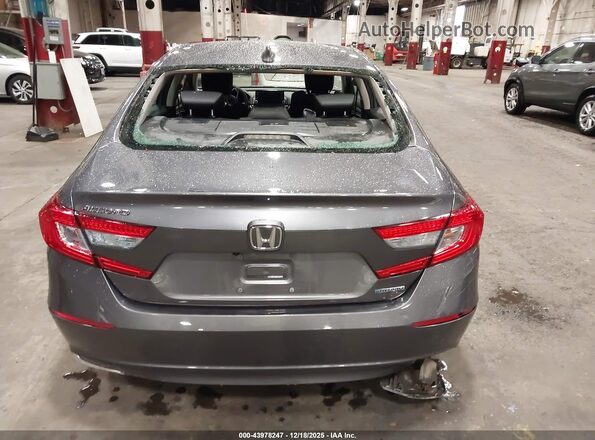 1HGCV3F44LA006670 2020 HONDA ACCORD HYBRID Серый 