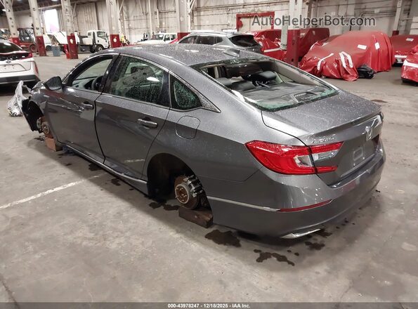 1HGCV3F44LA006670 2020 HONDA ACCORD HYBRID Серый Задняя левая четверть