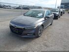 2019 Honda Accord Hybrid Ex Gray vin: 1HGCV3F45KA022357