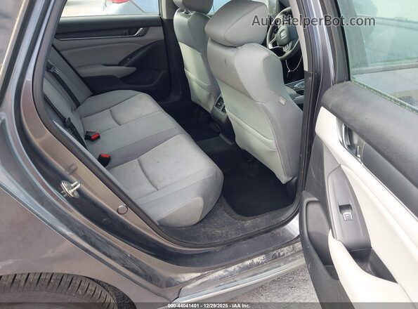 1HGCV3F45KA022357 2019 HONDA ACCORD HYBRID Gray Vista de la etiqueta del VIN
