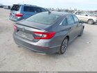 2019 Honda Accord Hybrid Ex Gray vin: 1HGCV3F45KA022357