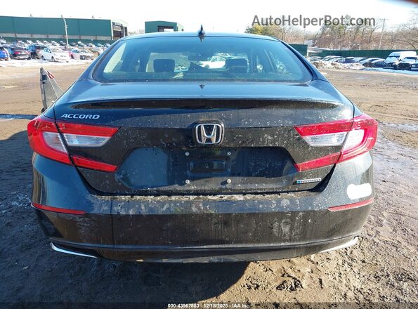 1HGCV3F47KA005771 2019 HONDA ACCORD HYBRID Black 