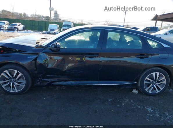 1HGCV3F47KA005771 2019 HONDA ACCORD HYBRID Black 
