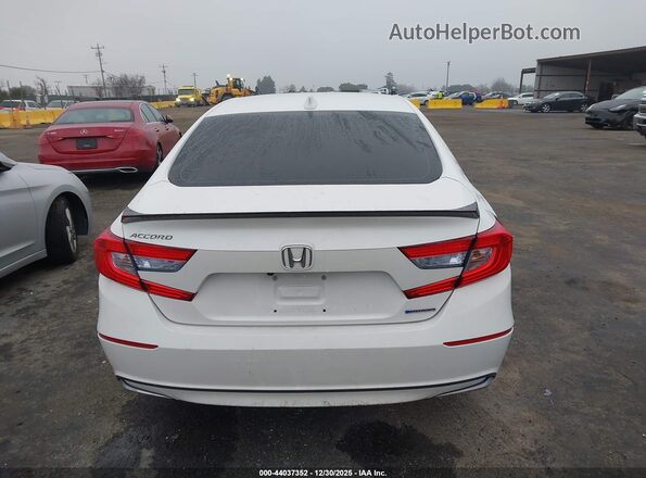 1HGCV3F48LA016957 2020 HONDA ACCORD HYBRID White 