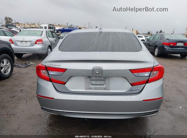 1HGCV3F51KA001238 2019 HONDA ACCORD HYBRID Silver 