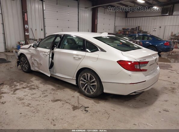 1HGCV3F52LA016736 2020 HONDA ACCORD HYBRID Белый Задняя левая четверть