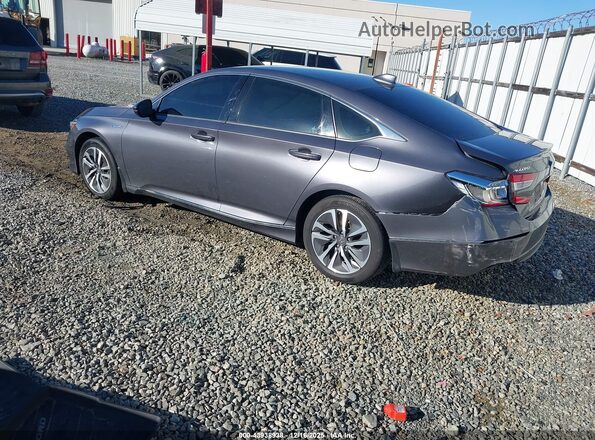 1HGCV3F52MA016074 2021 HONDA ACCORD HYBRID Gray Tył lewy