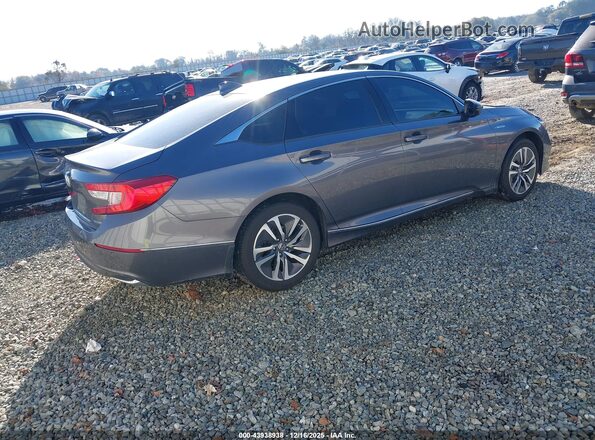 1HGCV3F52MA016074 2021 HONDA ACCORD HYBRID Gray Tył prawy