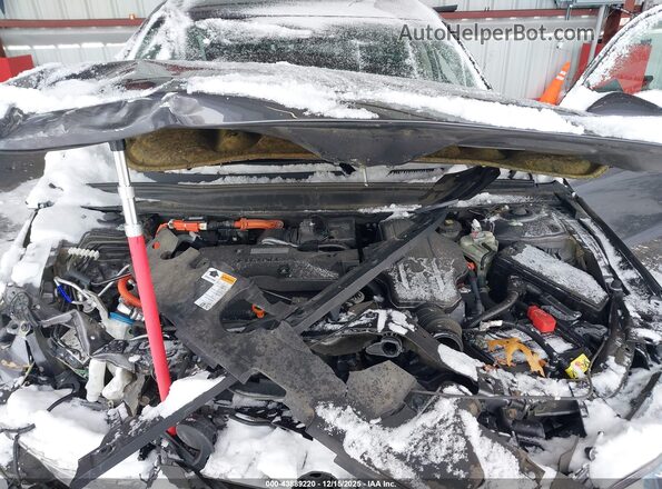 1HGCV3F53LA003025 2020 HONDA ACCORD HYBRID Серый Вид сзади