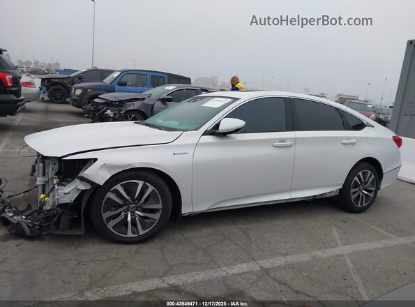 1HGCV3F55MA008678 2021 HONDA ACCORD HYBRID Белый Панорамный вид салона 360°