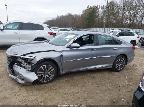1HGCV3F57NA005850 2022 HONDA ACCORD HYBRID Gray Панорамний вид салону 360°