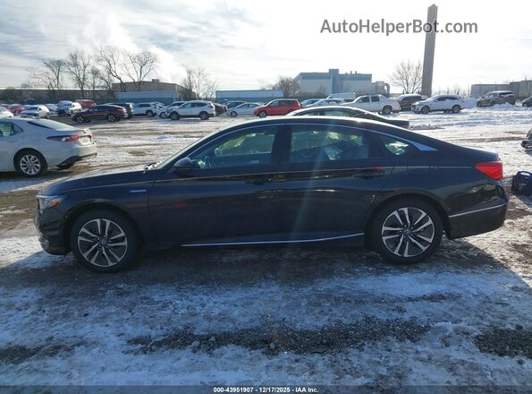 1HGCV3F58LA004154 2020 HONDA ACCORD HYBRID Черный Панорамный вид салона 360°