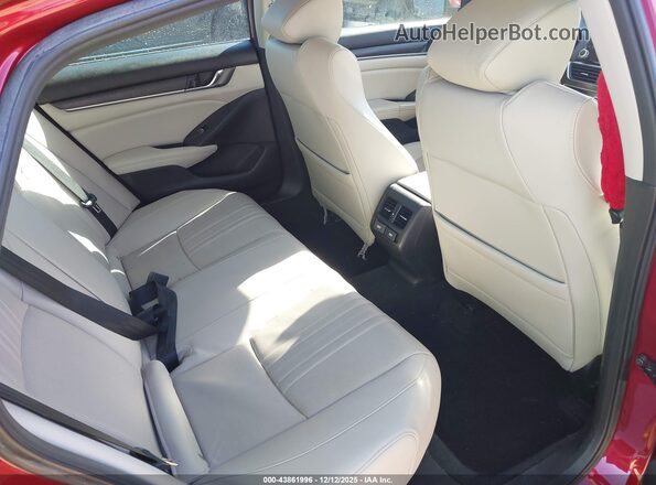 1HGCV3F59MA008179 2021 HONDA ACCORD HYBRID Красный Вид наклейки с VIN-кодом