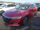 2018 Honda Accord Hybrid Touring Бордовый vin: 1HGCV3F91JA005906