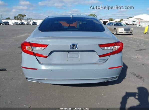 1HGCV3F91MA000046 2021 HONDA ACCORD HYBRID Серый 
