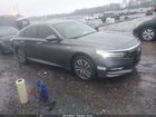 2018 Honda Accord Hybrid Touring Gray vin: 1HGCV3F96JA015945