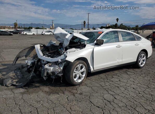 1HGCY1F20RA088870 2024 HONDA ACCORD Белый Передняя левая четверть