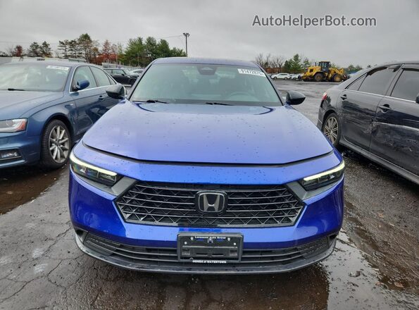1HGCY2F54PA012422 2023 HONDA ACCORD Blue Widok z przodu