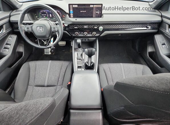 1HGCY2F54PA012422 2023 HONDA ACCORD Blue Widok deski rozdzielczej