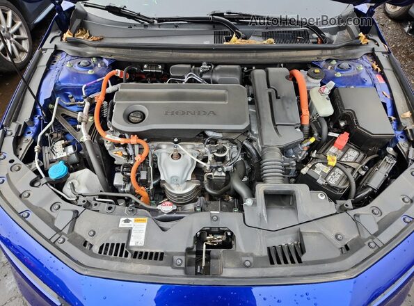 1HGCY2F54PA012422 2023 HONDA ACCORD Blue Widok wnętrza z tyłu