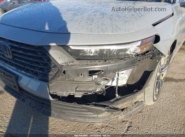 1HGCY2F54RA050199 2024 HONDA ACCORD HYBRID Серый Вид спереди