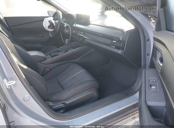 1HGCY2F54RA050199 2024 HONDA ACCORD HYBRID Серый Вид салона спереди