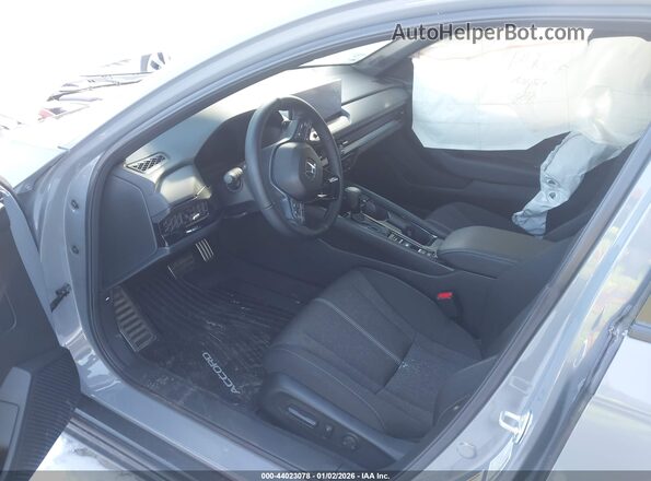 1HGCY2F56SA088491 2025 HONDA ACCORD HYBRID Серый Вид салона спереди