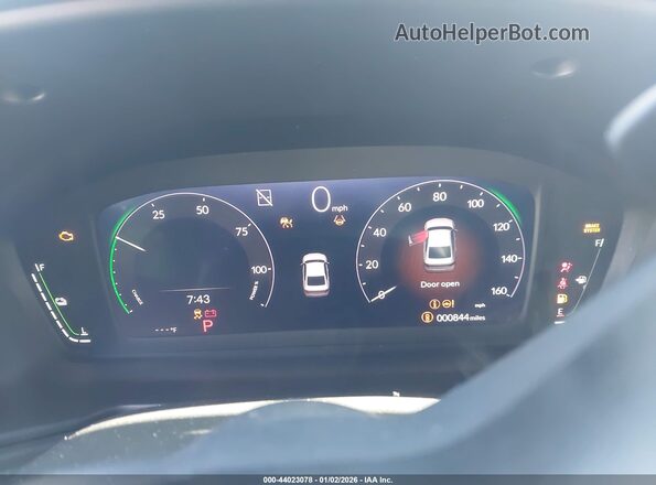 1HGCY2F56SA088491 2025 HONDA ACCORD HYBRID Серый Вид задних сидений