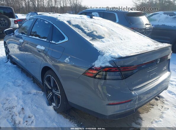 1HGCY2F56SA088491 2025 HONDA ACCORD HYBRID Серый Задняя левая четверть