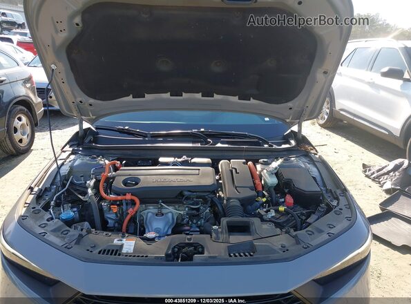 1HGCY2F57RA059933 2024 HONDA ACCORD HYBRID Серый Вид сзади