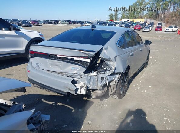 1HGCY2F57RA059933 2024 HONDA ACCORD HYBRID Серый Задняя правая четверть