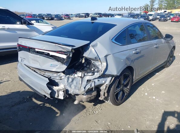 1HGCY2F57RA059933 2024 HONDA ACCORD HYBRID Серый Вид спереди