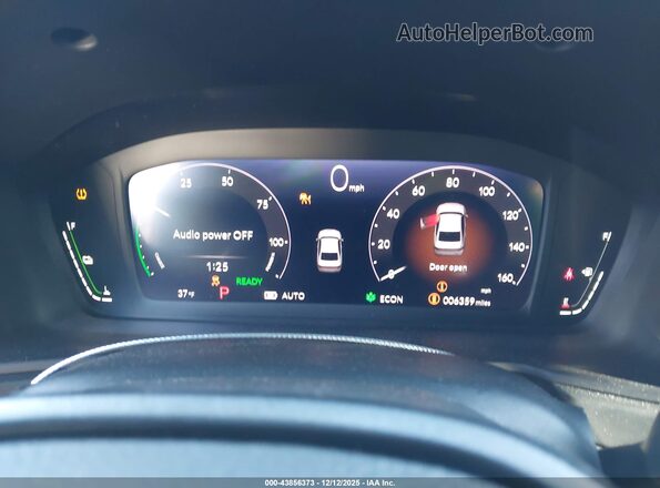 1HGCY2F58SA022198 2025 HONDA ACCORD HYBRID Blue Widok tylnych siedzeń