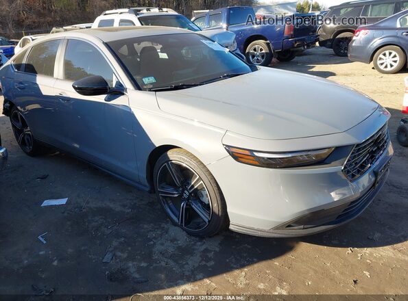 1HGCY2F58SA022198 2025 HONDA ACCORD HYBRID Blue Przód prawy