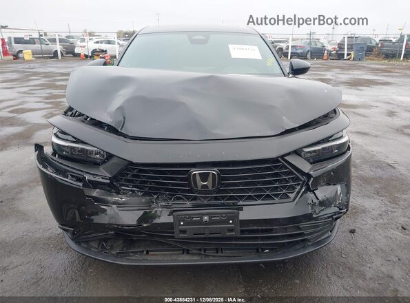 1HGCY2F59SA048826 2025 HONDA ACCORD HYBRID Черный Вид задней части салона