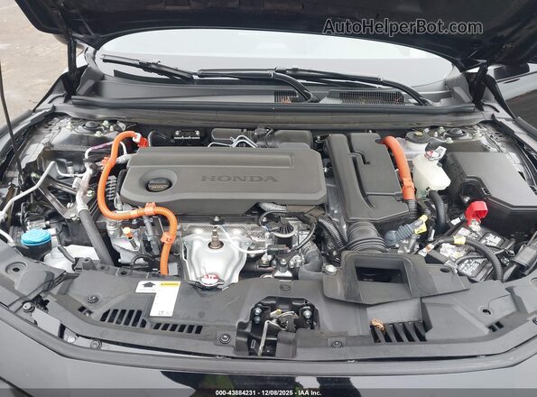 1HGCY2F59SA048826 2025 HONDA ACCORD HYBRID Черный Вид сзади