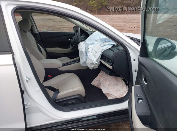 1HGCY2F62SA000562 2025 HONDA ACCORD HYBRID Белый Вид салона спереди