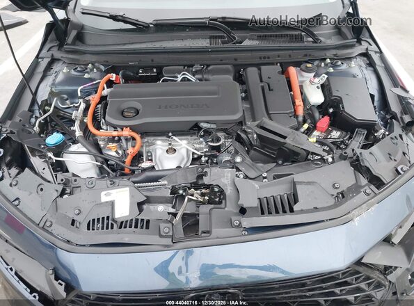 1HGCY2F65SA032843 2025 HONDA ACCORD HYBRID Синий Вид сзади