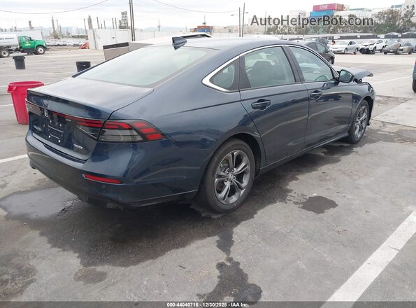 1HGCY2F65SA032843 2025 HONDA ACCORD HYBRID Синий Задняя правая четверть