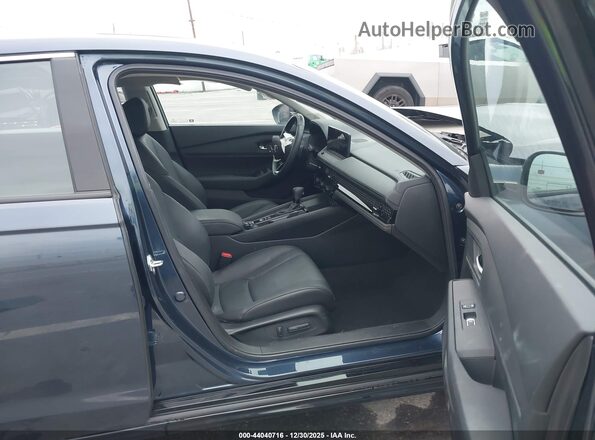 1HGCY2F65SA032843 2025 HONDA ACCORD HYBRID Синий Вид салона спереди