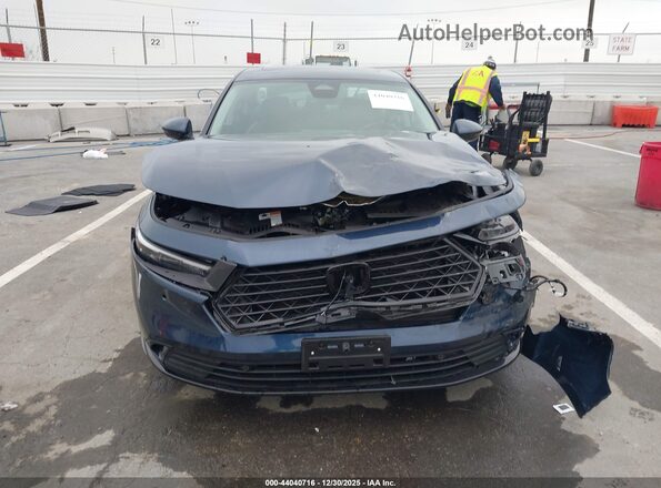 1HGCY2F65SA032843 2025 HONDA ACCORD HYBRID Синий Вид щитка приборов