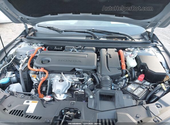 1HGCY2F68SA079882 2025 HONDA ACCORD HYBRID Серый Вид сзади