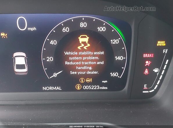 1HGCY2F68SA079882 2025 HONDA ACCORD HYBRID Серый 