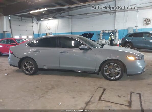 1HGCY2F69RA060252 2024 HONDA ACCORD HYBRID Gray უკანა სალონის ხედი