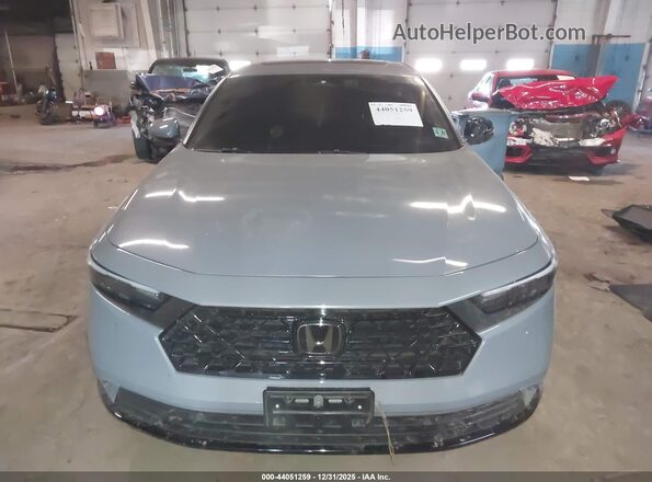 1HGCY2F69RA060252 2024 HONDA ACCORD HYBRID Gray ხელსაწყოთა პანელის ხედი