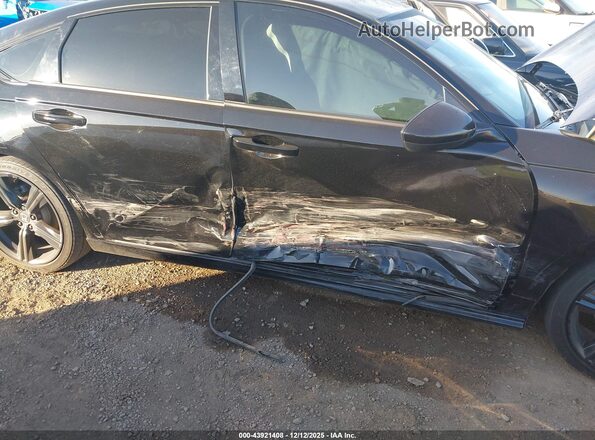 1HGCY2F70RA083878 2024 HONDA ACCORD HYBRID Черный Вид спереди