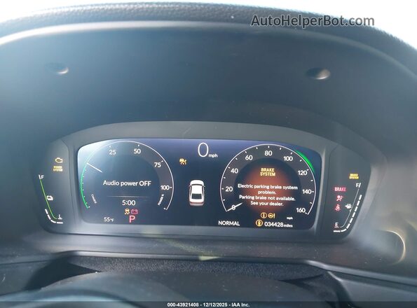 1HGCY2F70RA083878 2024 HONDA ACCORD HYBRID Черный Вид задних сидений