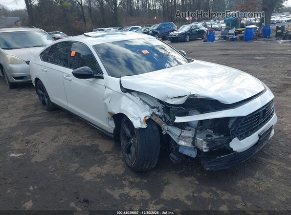 1HGCY2F71SA019208 2025 HONDA ACCORD HYBRID Белый Передняя правая четверть