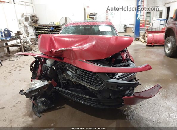 1HGCY2F75RA091667 2024 HONDA ACCORD HYBRID Красный Вид щитка приборов
